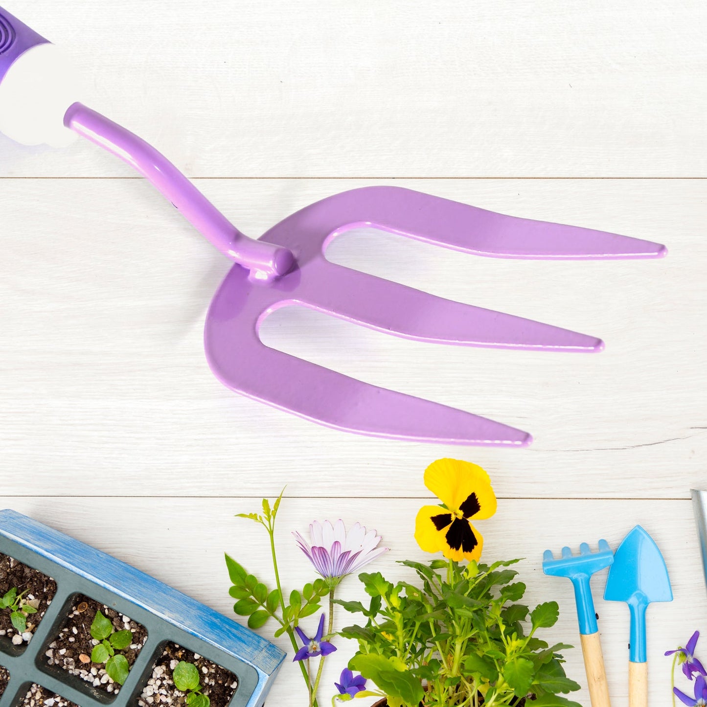 Heavy Duty Garden Tools, Gardening Tools Kit for Home Garden, Indoor and Outdoor Gardening for Plants, Agriculture, and Soil Tools (1 Pc) (5 Different Types Tool)