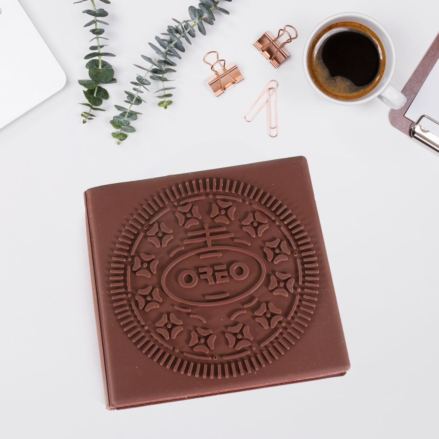 Chocolate Diary Notebooks Original Chocolate Smell Writing Practice Book Early Learning Copybook Premium Chocolate Book (1Pc / Book / 80 Pages)