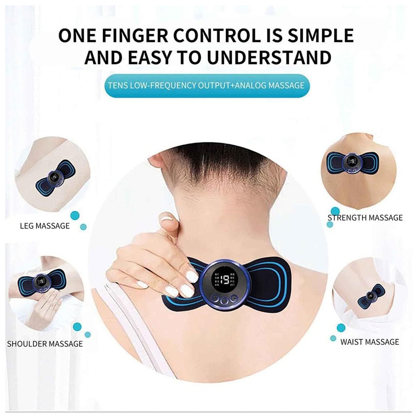 Portable Usb Butterfly Massager