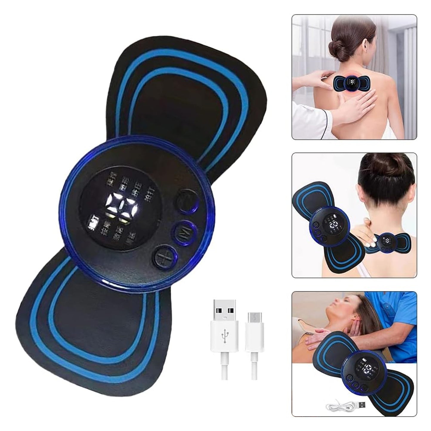 Portable Usb Butterfly Massager